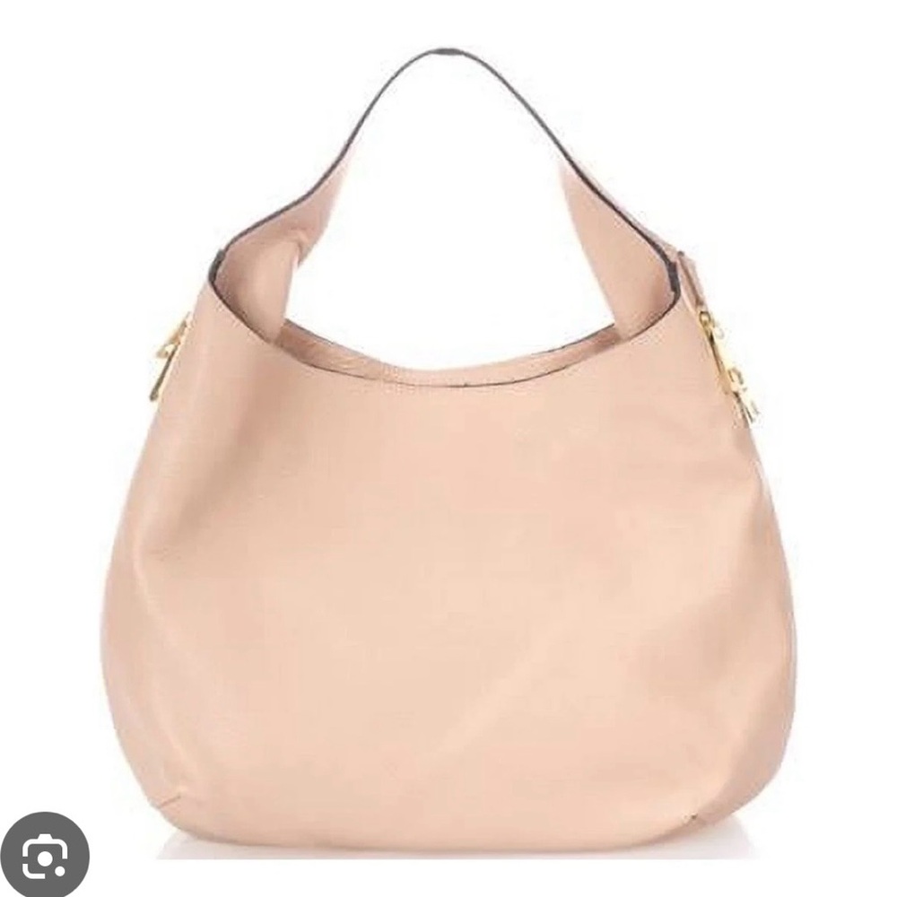 Classic Soft Hobo Bag in Blush - Massimo Castelli